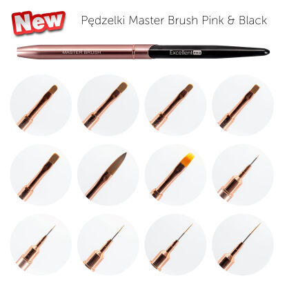 Master Brush Pink & Black