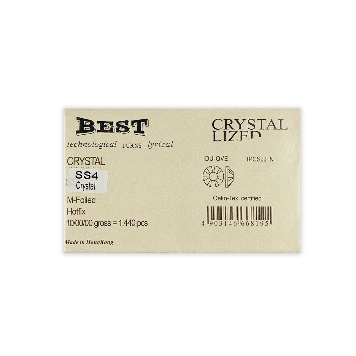 Cyrkonie Crystal SS4 1440szt