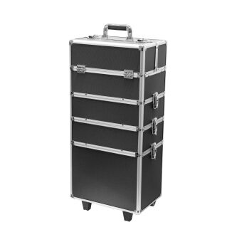 Trolley kuferek na kółkach czarny
