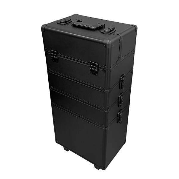 Trolley kuferek na kółkach premium pure black