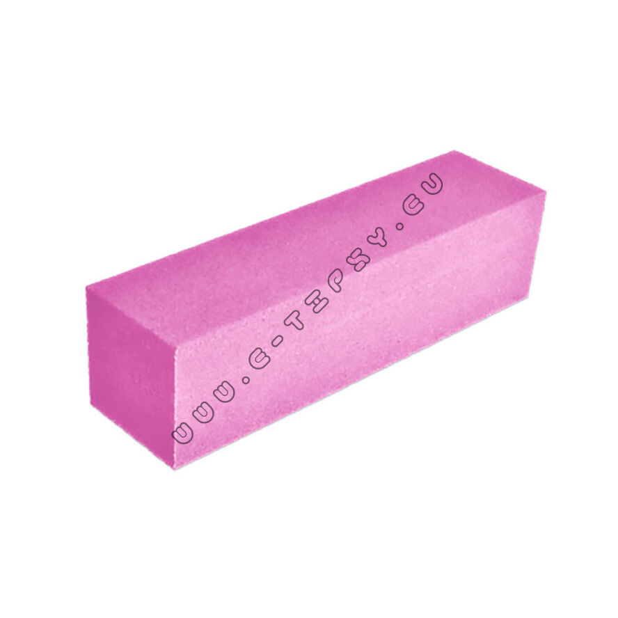 Foursided pink polishing block