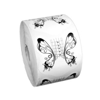 Szablony szerokie butterfly 500 szt