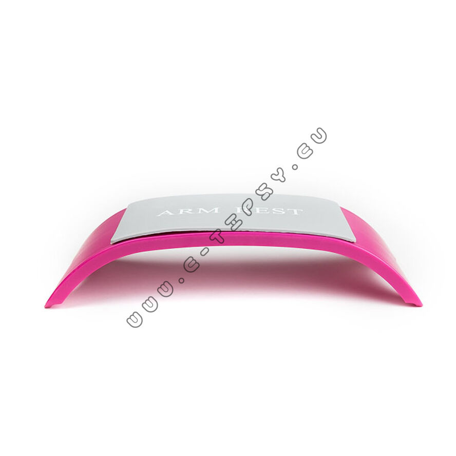 Podkładka do manicure plastikowa różowa