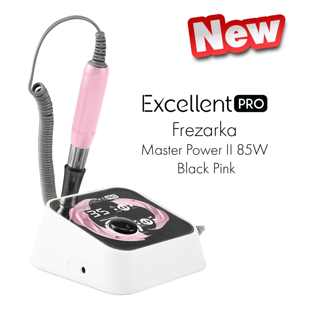 Frezarka Master Power II 85W Black Pink